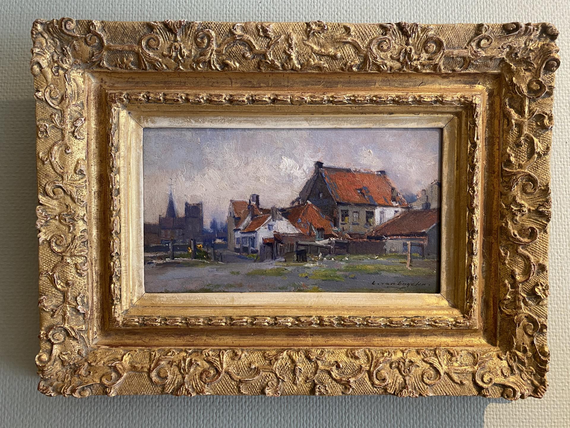 Schilderij L. van Engelen (1943 - heden).