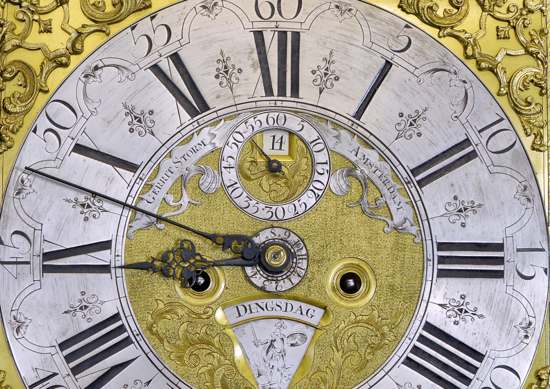 In- en verkoop van staande horloges