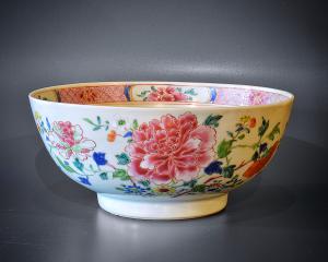 Grote Famille Rose kom (1)