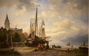 Schilderij N.M. Wijdoogen (1824-1898).