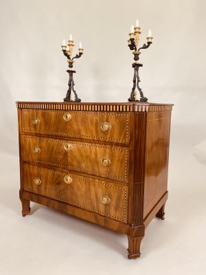 Louis Seize ladenkast | Commode.